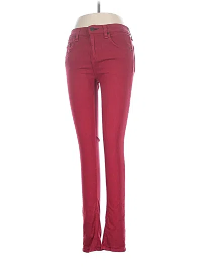 Pre-owned Rag & Bone Casual Pants In Burgundy