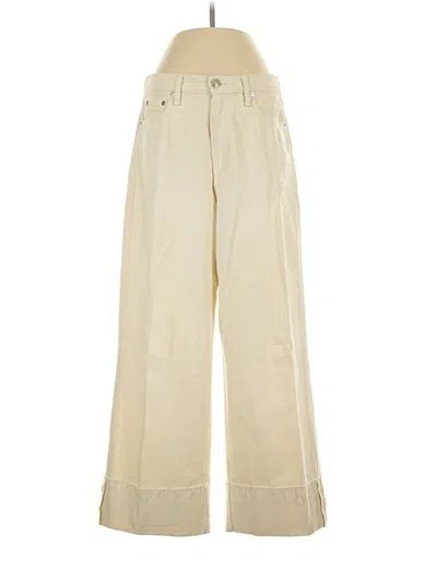 Pre-owned Rag & Bone Casual Pants In Ivory