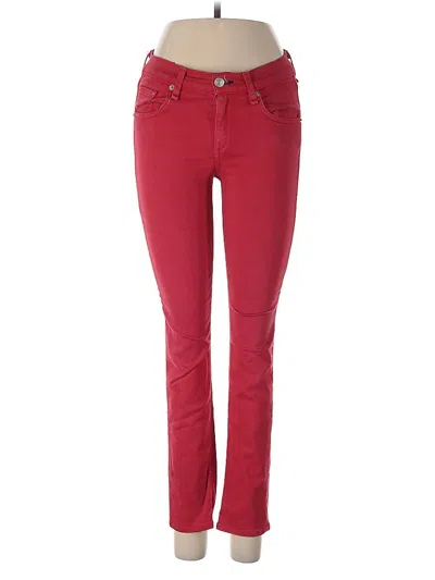 Pre-owned Rag & Bone Casual Pants In Red