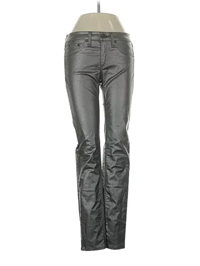 Pre-owned Rag & Bone Casual Pants In Silver