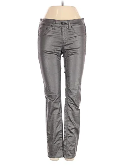 Pre-owned Rag & Bone Casual Pants In Silver