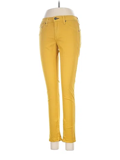 Pre-owned Rag & Bone Casual Pants In Yellow