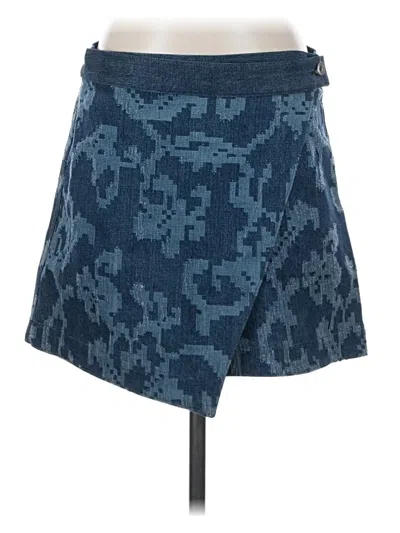 Pre-owned Rag & Bone Casual Skirt In Blue
