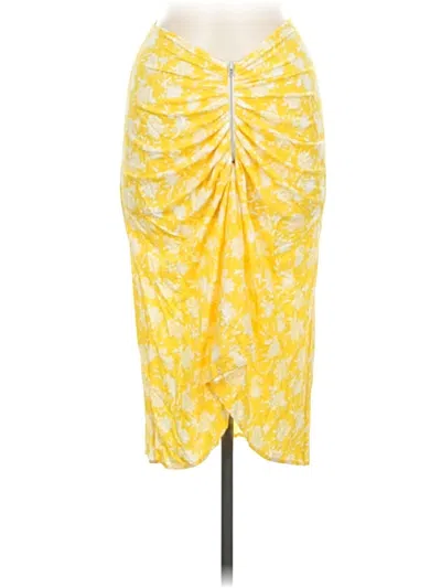 Pre-owned Rag & Bone Casual Skirt In Yellow