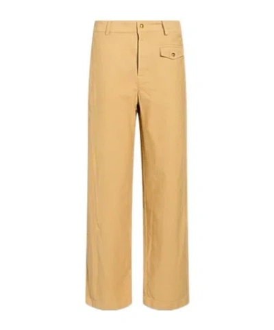 Rag & Bone Casual Trousers In Gold