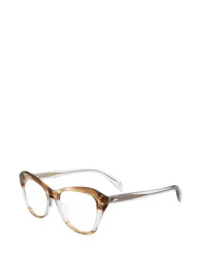 Rag & Bone 캣아이 안경 In Brown