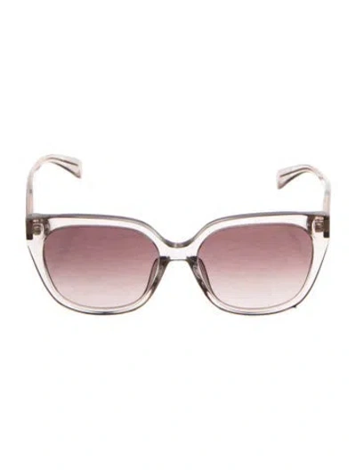 Pre-owned Rag & Bone Cat-eye Gradient Sunglasses In Brown