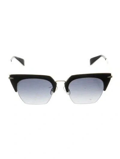 Pre-owned Rag & Bone Cat-eye Gradient Sunglasses In Multi