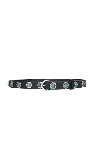 Rag & Bone Celia Stud Belt In Black