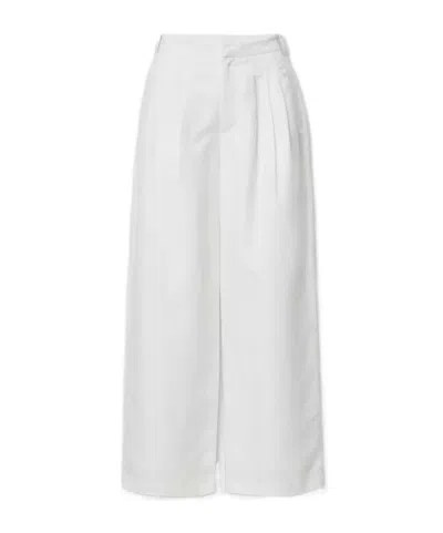 Rag & Bone Chappel Tailored Pant In White