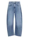 Rag & Bone Charlie Balloon-leg Jeans In Blue