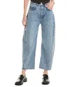 Rag & Bone Charlie Harmony Ankle Barrel Jean In Blue
