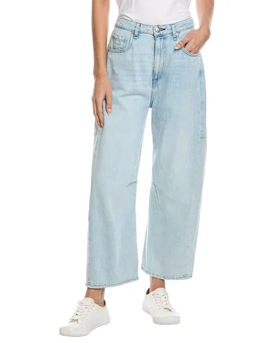 Rag & Bone Charlie High-rise Millie Barrel Jean In Blue