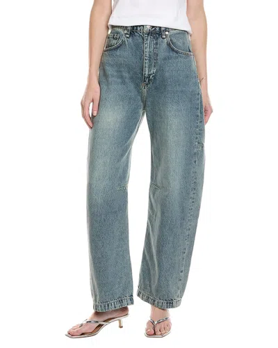 Rag & Bone Charlie High-rise Placid Jean In Blue