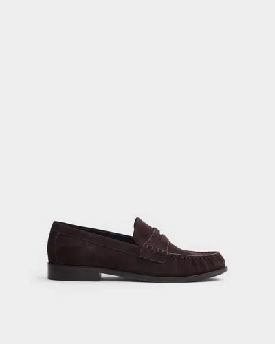 Rag & Bone Charlie Suede Penny Loafer In Multi