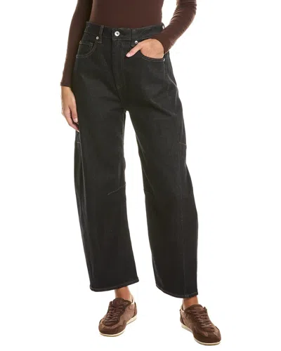 Rag & Bone Chase High Rise Barrel Jean In Black