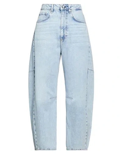 Rag & Bone Chase High-rise Woman Jeans Blue Size 30 Cotton