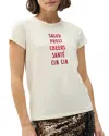 Rag & Bone Cheers Tee In White