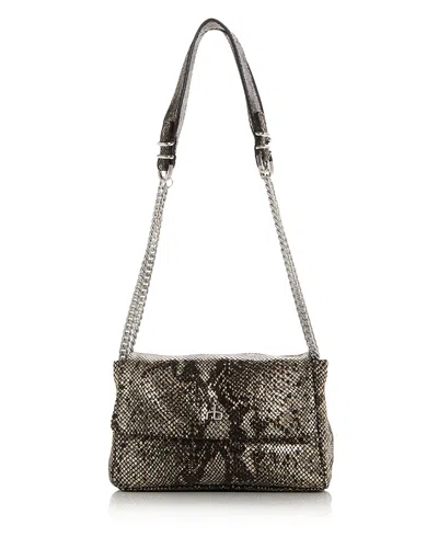 RAG & BONE RAG & BONE CHELSEA PYTHON EMBOSSED LEATHER SHOULDER BAG