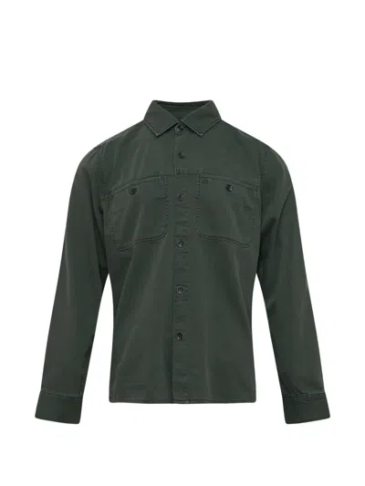 Rag & Bone Chest-pocket Shirt In Green