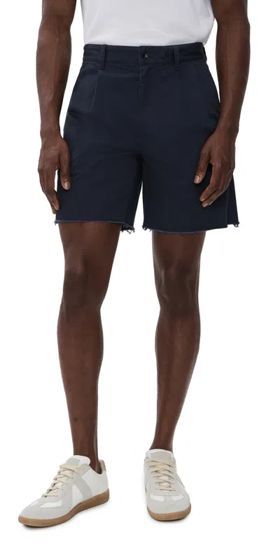 Rag & Bone Chino Cutoff Shorts Sal In Blue