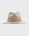 Rag & Bone City Felt Fedora In White