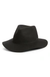Rag & Bone City Felted Wool Fedora In Black