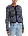 Rag & Bone Claire Diagonal-stripe Cardigan