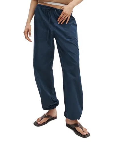 Rag & Bone Claire Taffeta Pant In Brown