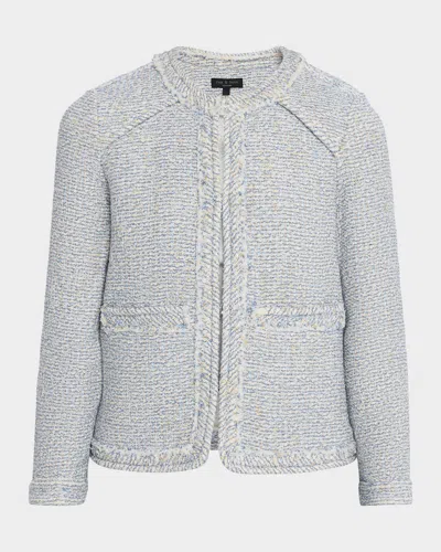 Rag & Bone Clarice Tweed Jacket In Gray