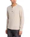 Rag & Bone Classic Flame Henley Lttan In Neutral
