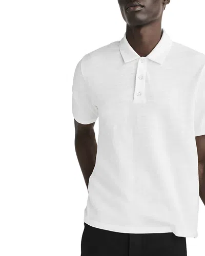 Rag & Bone Classic Flame Polo In White