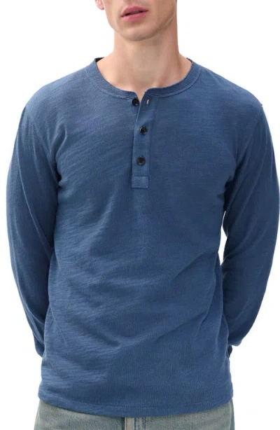 RAG & BONE RAG & BONE CLASSIC FLAME SLUB COTTON HENLEY