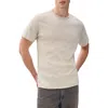 Rag & Bone Flame Classic Fit Short Sleeve Tee In Neutral