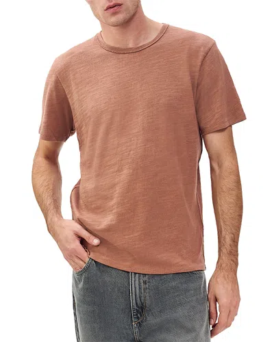 Rag & Bone Classic Flame Tee In Brown