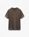Rag & Bone Classic Flame T-shirt In Brown
