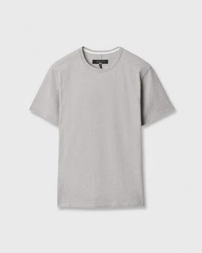 Rag & Bone Classic Flame Tee In Gray