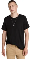 Rag & Bone Classic Tee In Jet Black