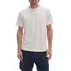 Rag & Bone Classic Linen T-shirt In White