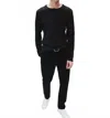 Rag & Bone Classic Long Sleeve Tee In Black In Black