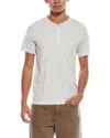 Rag & Bone Classic Short Sleeve Henley In White