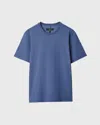 Rag & Bone Classic Tech Jersey Tee In Blue