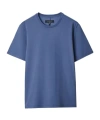 Rag & Bone Classic Tech Jersey Tee In Blue