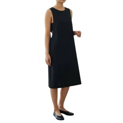Rag & Bone Clementine Silk Sleeveless Shift Dress In Black