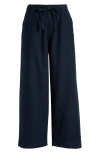 Rag & Bone Cleo Wide Leg Cotton Drawstring Pants
