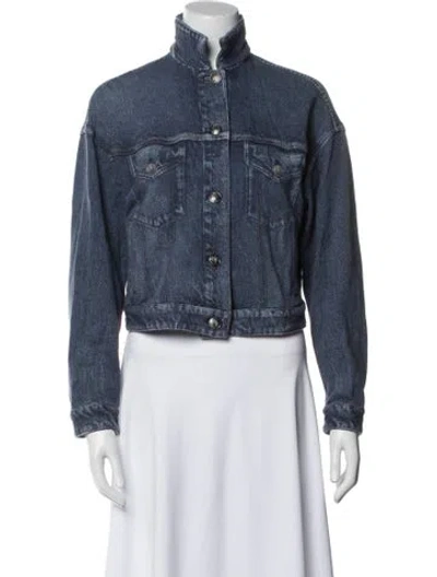 Pre-owned Rag & Bone Coat In Blue