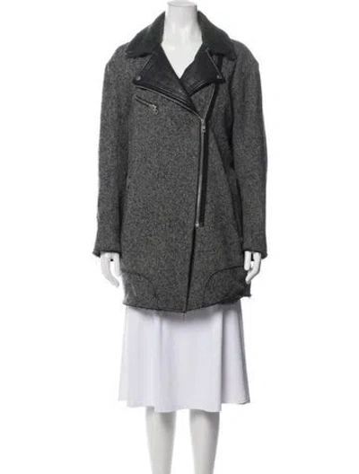 Pre-owned Rag & Bone Coat In Gray