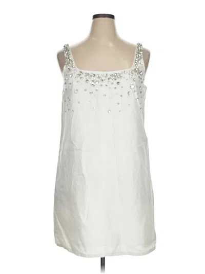 Pre-owned Rag & Bone Cocktail Dress In White