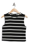 Rag & Bone Colette Stripe Tank In Black