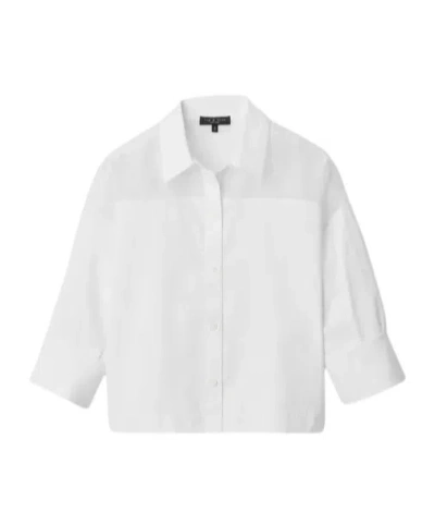 Rag & Bone Collared Long-sleeved Shirt In Animal Print